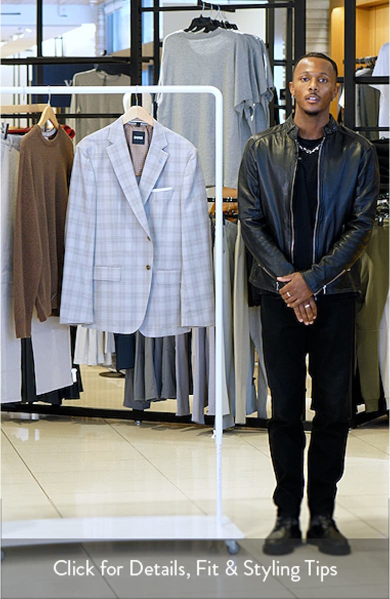 Hutson Plaid Virgin Wool Sport Coat, sales video thumbnail