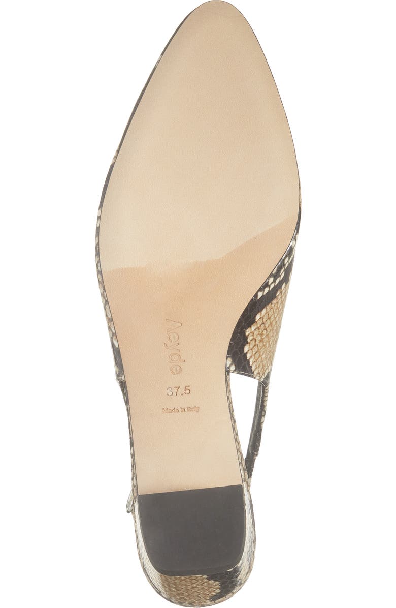 aeyde Celeste Slingback Pump, Alternate, color, Hazelnut