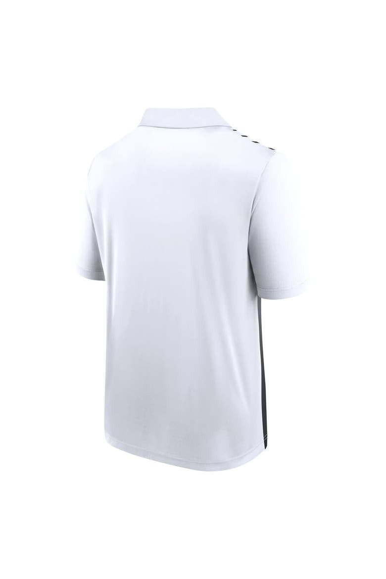 Men's Logo Athletic White Cleveland Browns Sandlot Game Polo, Alternate, color, White