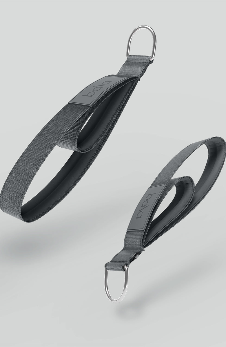 Bala The Essential Pilates Loops, Alternate, color, Charcoal