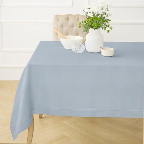 Linen Tablecloth - Classic Hemstitch