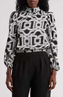 BY DESIGN Seraphine Long Sleeve Mock Neck Top