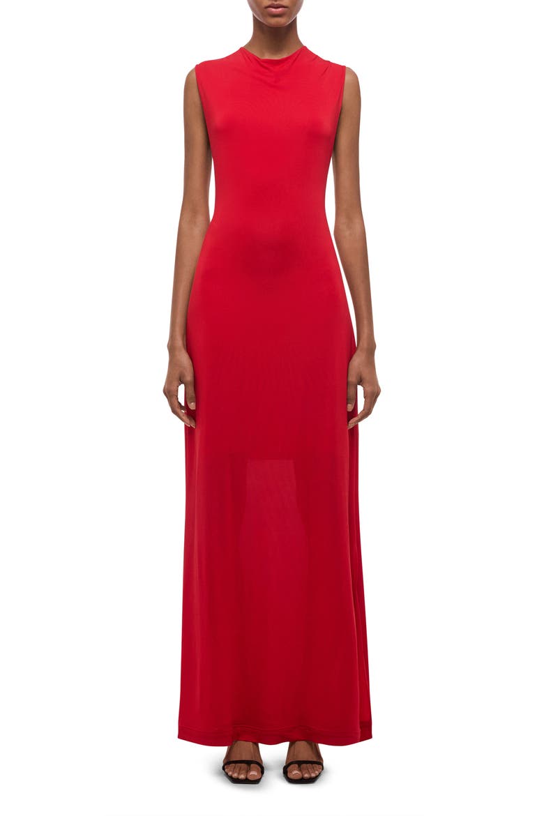 Sleeveless Maxi Dress, Main, color, ADRENALINE RUSH