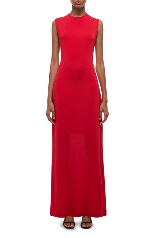 Helmut Lang Sleeveless Maxi Dress in Adrenaline Rush at Nordstrom, Size Small