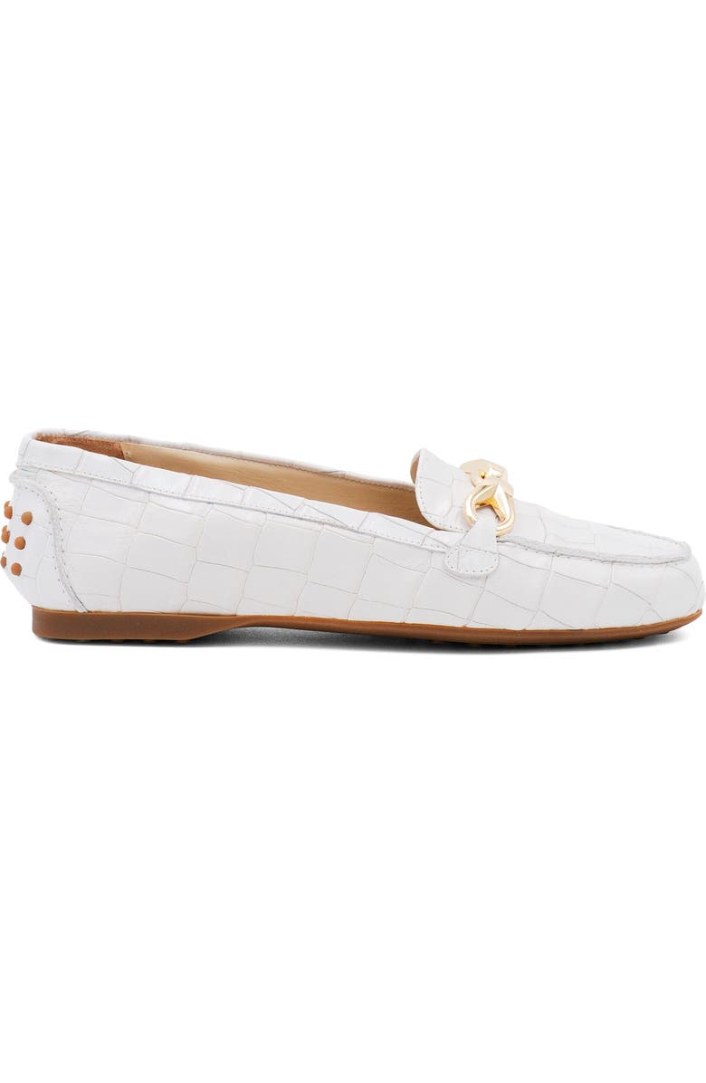 Amalfi by Rangoni Decano Croc Embossed Loafer, Alternate, color, Gesso Cocco Bengali