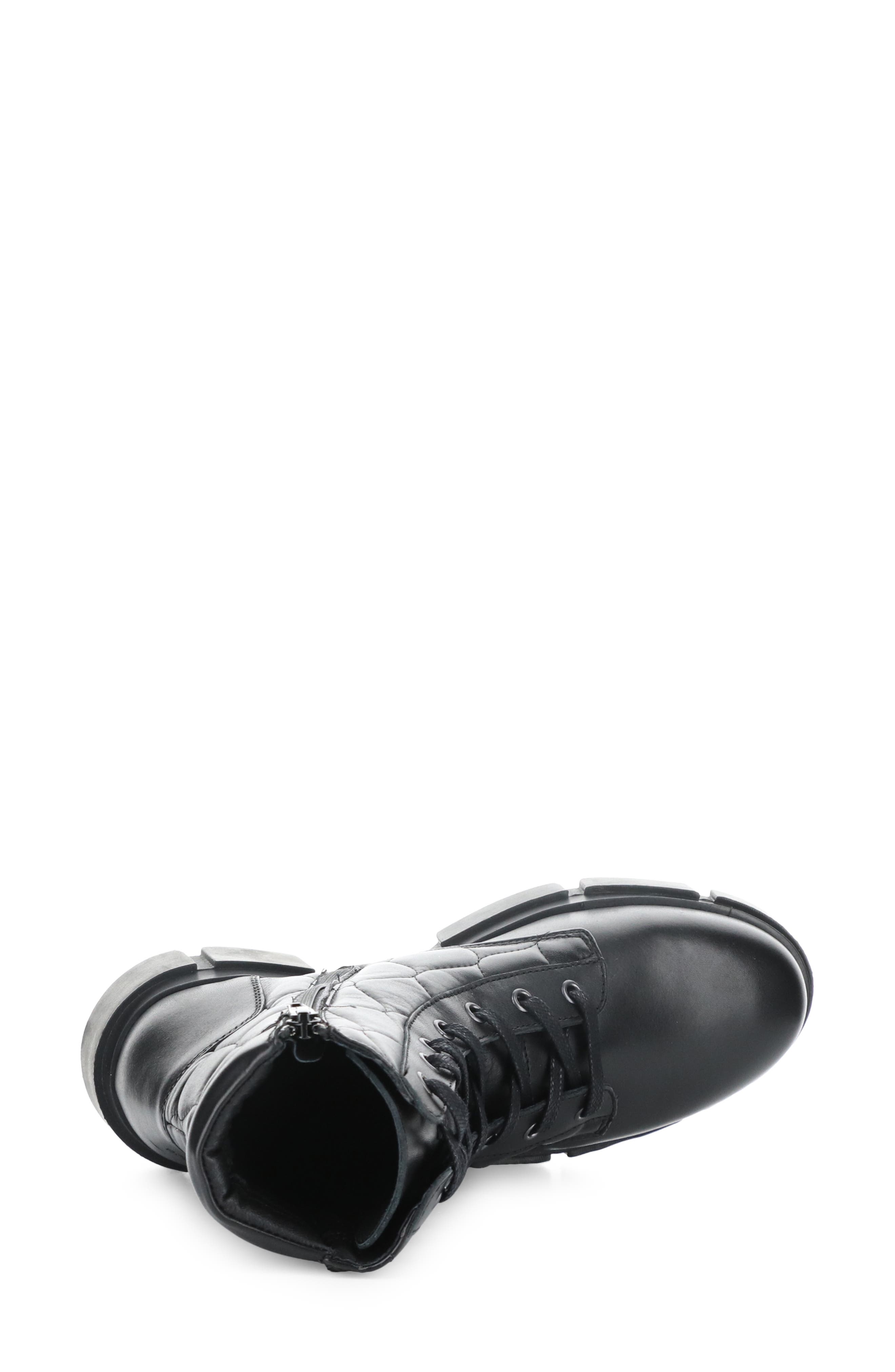 Bos. & Co. Libel Quilted Waterproof Combat Boot, Alternate, color, 