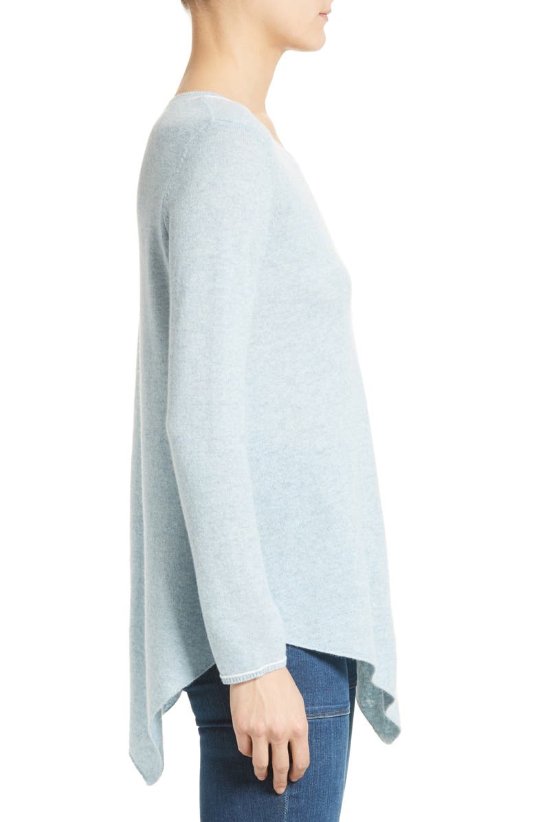 Joie Tambrel H Asymmetrical Hem Cashmere Sweater, Alternate, color, 