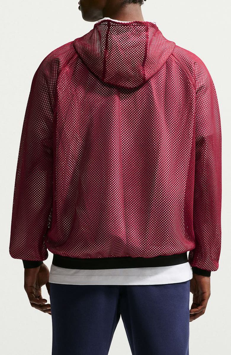 Nike USMNT Dri-FIT Soccer Anthem Jacket, Alternate, color, Team Red/ Sail