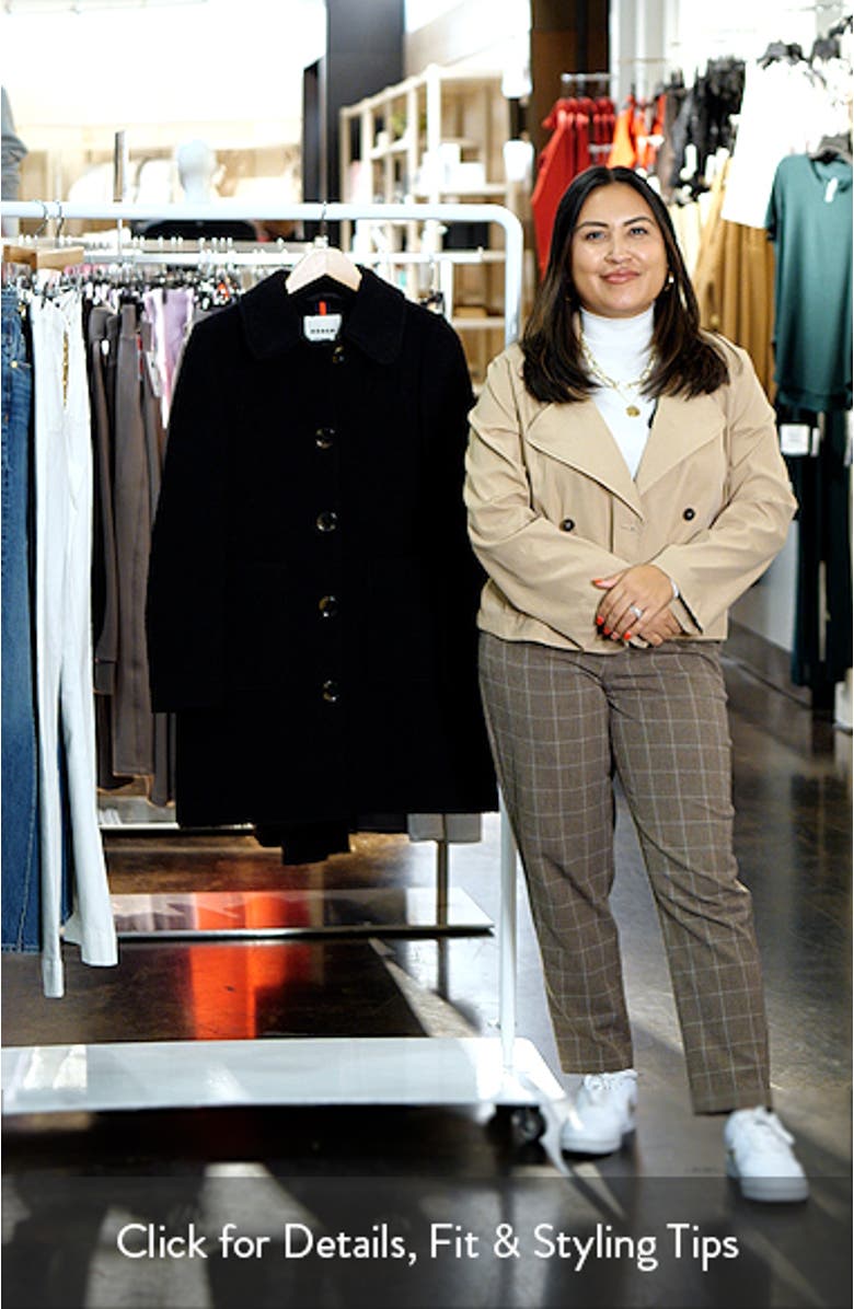 Carlise Wool Blend Coat, sales video thumbnail