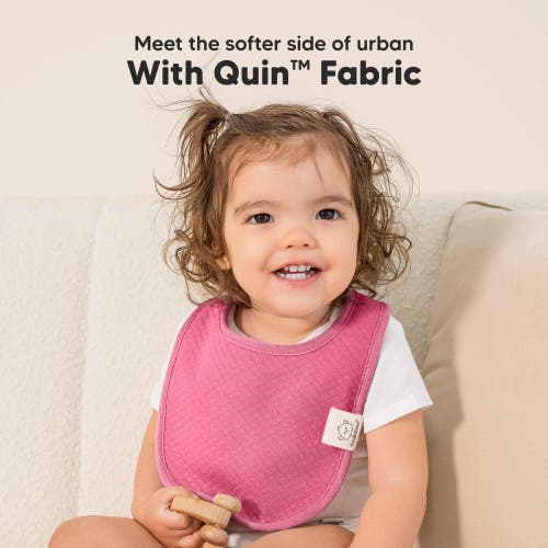 Keababies 8-pack Quin Drool Bibs In Rosewood