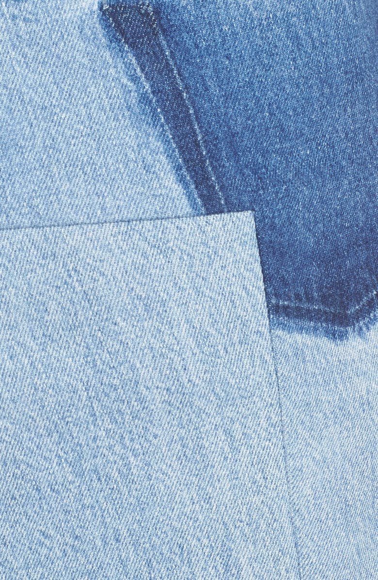 VETEMENTS Denim Mini Skirt, Alternate, color, 