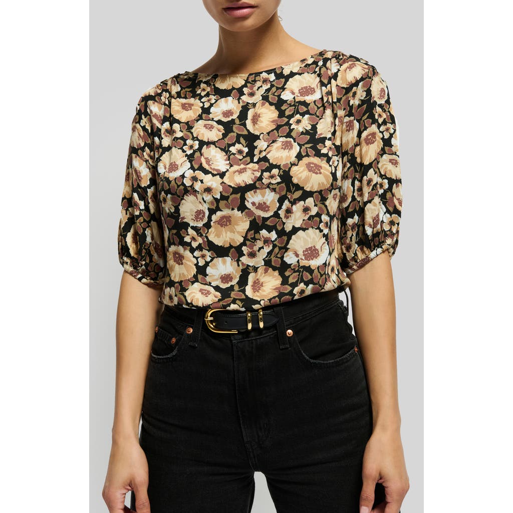NATION LTD NATION LTD LUISA FLORAL DRAPE TOP