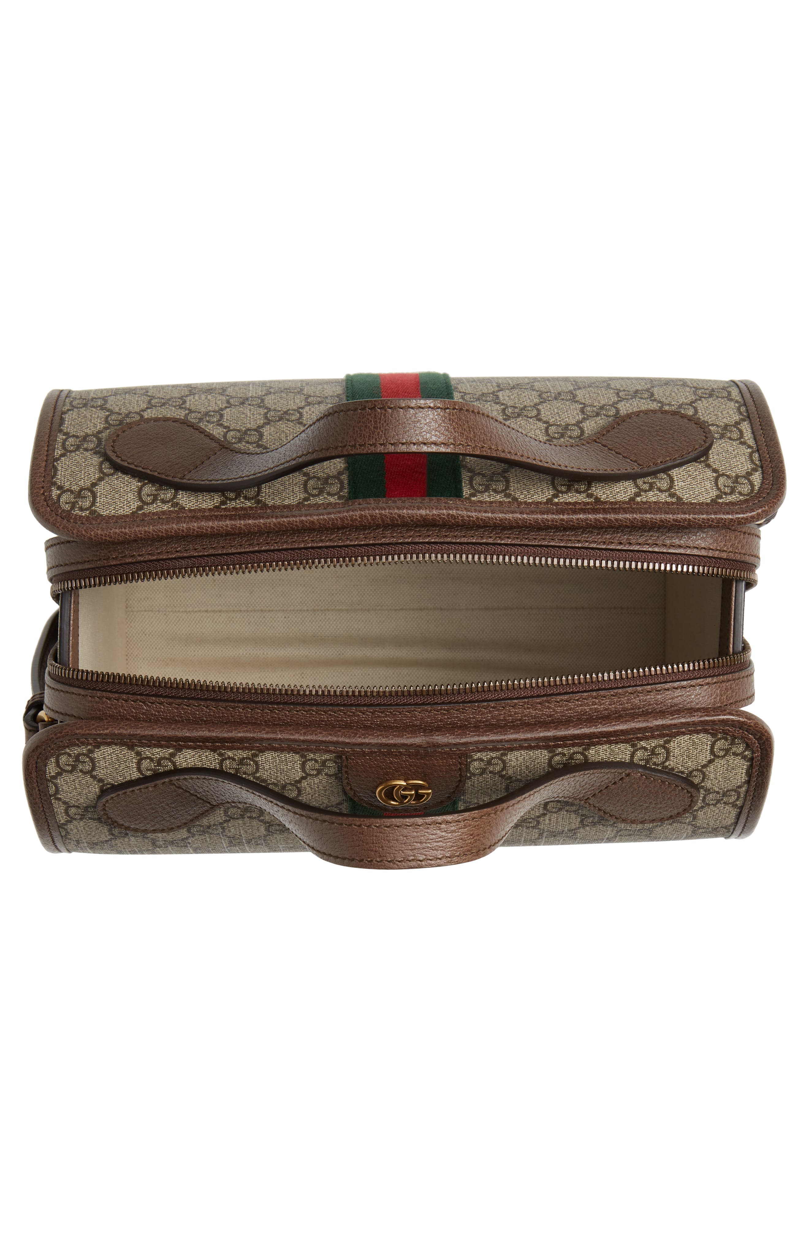 Gucci Small Leather Duffle Bag, Alternate, color, 