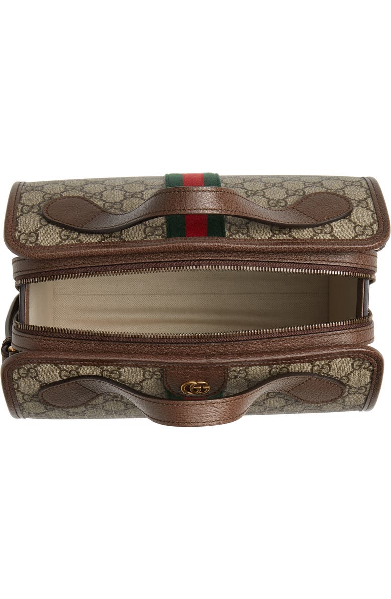 Gucci Small Leather Duffle Bag, Alternate, color,