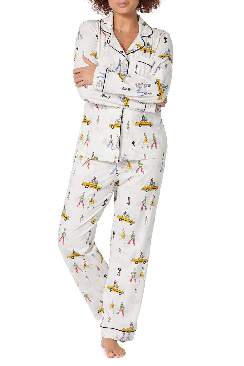 Print Pajamas, Alternate, color, FASHION WEEK
