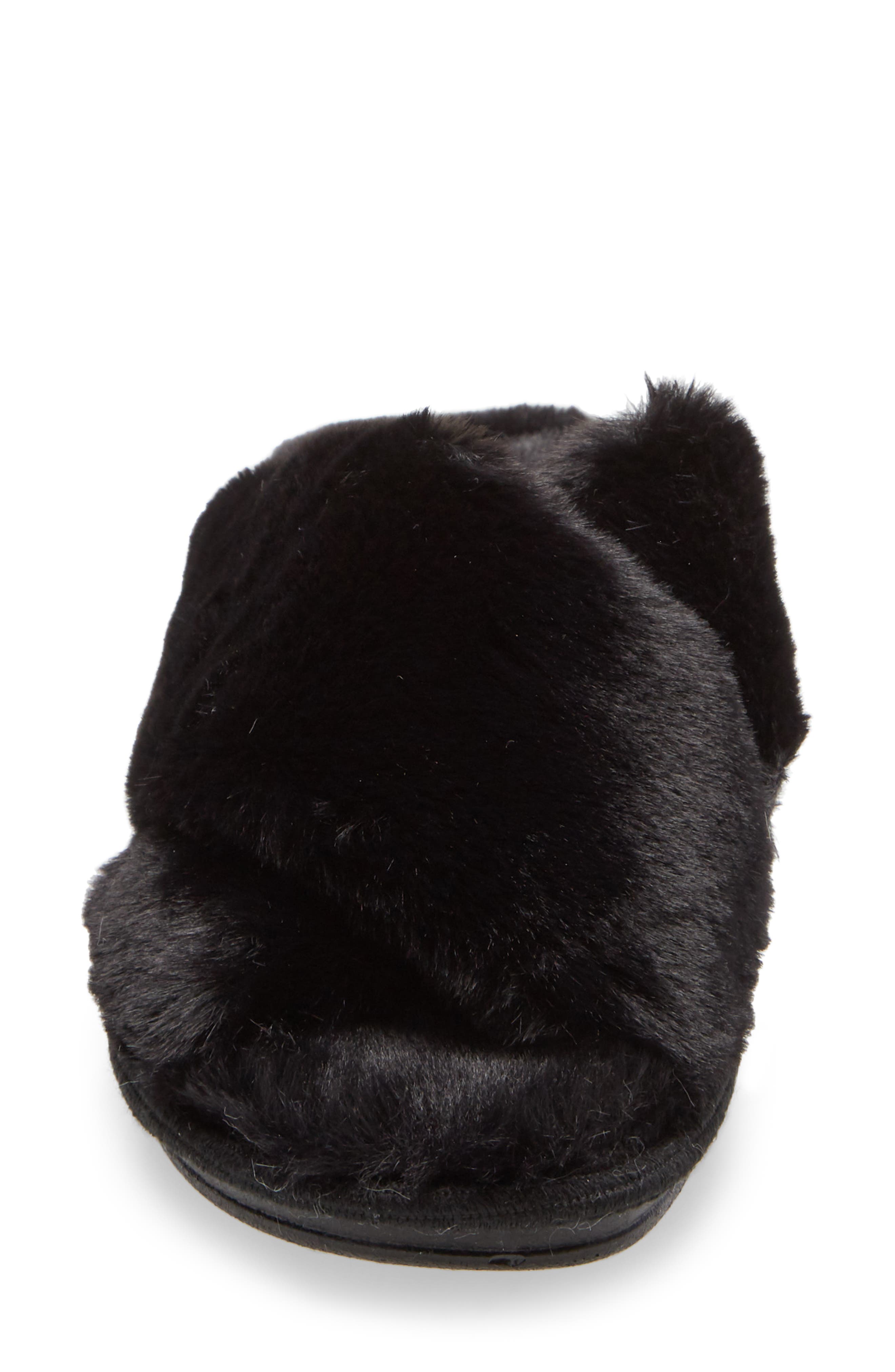 Cordani Mary Faux Fur Slipper, Alternate, color, 