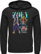 KPop Demon Hunters Men's KPop Demon Hunters Zoey Super Star Logo  Pull Over Hoodie
