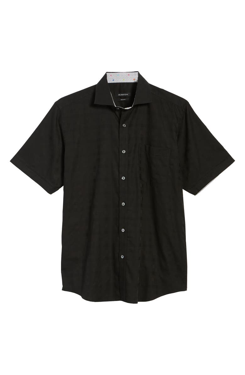 Bugatchi Classic Fit Cotton Shirt, Alternate, color, 