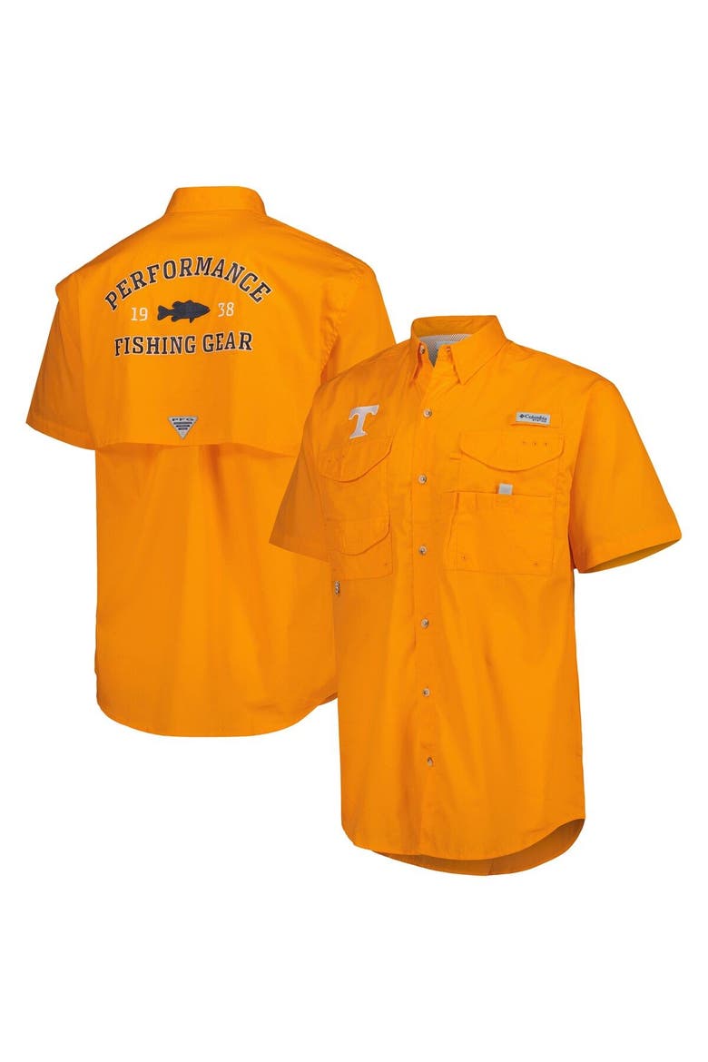 Men's Columbia Tennessee Orange Tennessee Volunteers Bonehead Button-Up Shirt, Main, color, Tennessee Orange