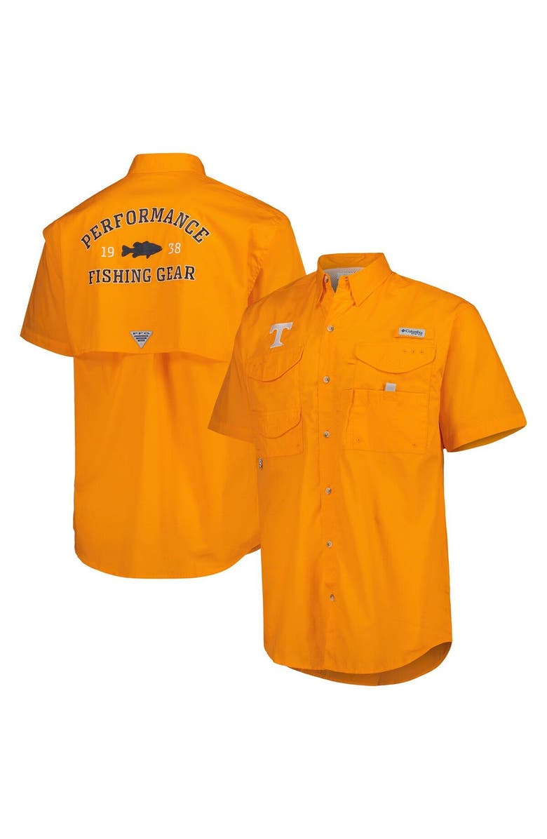 Columbia Men's Columbia Tennessee Orange Tennessee Volunteers Bonehead Button-Up Shirt, Main, color, Tennessee Orange