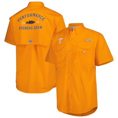 Men's Columbia Tennessee Orange Tennessee Volunteers Bonehead Button-Up Shirt