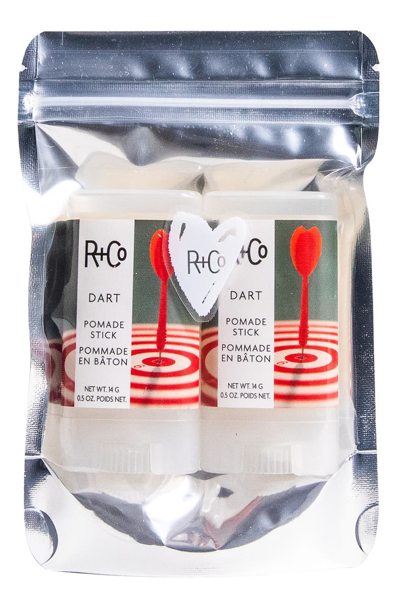 R+Co Dart Pomade Hair Stick Duo $50 Value, Main, color, 