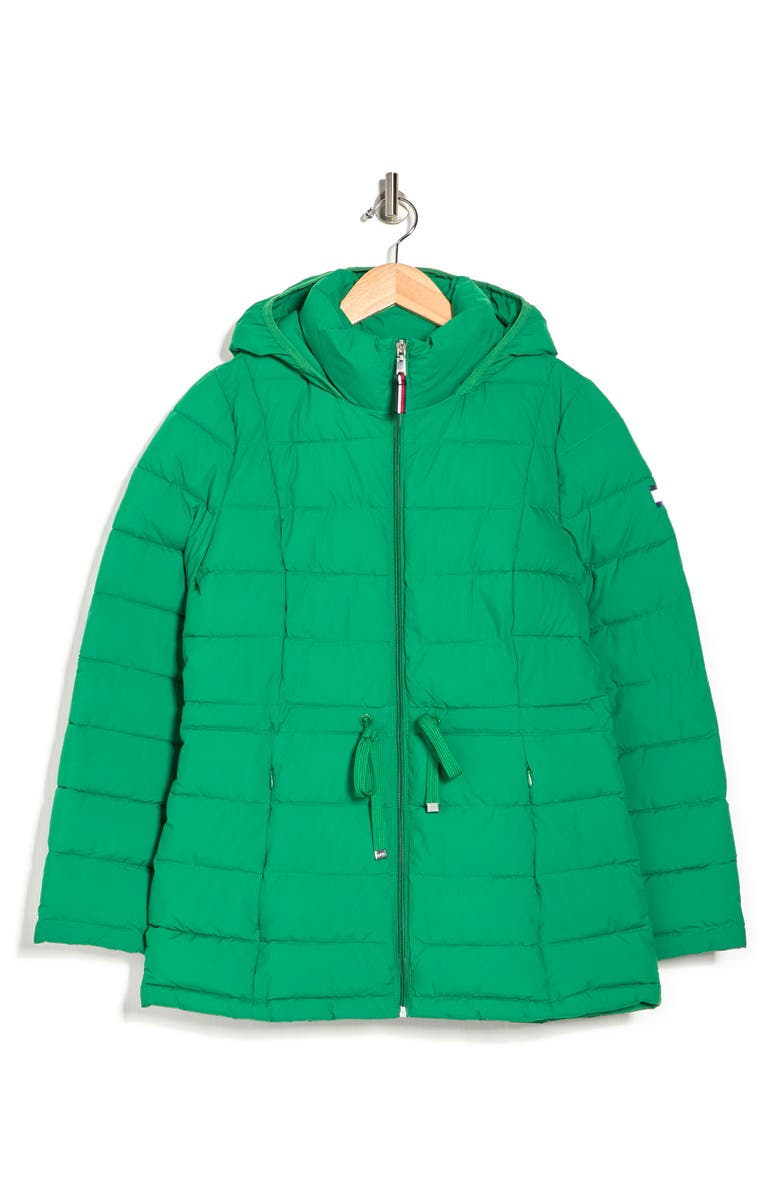 Tommy Hilfiger Cinch Waist Puffer Jacket, Alternate, color,