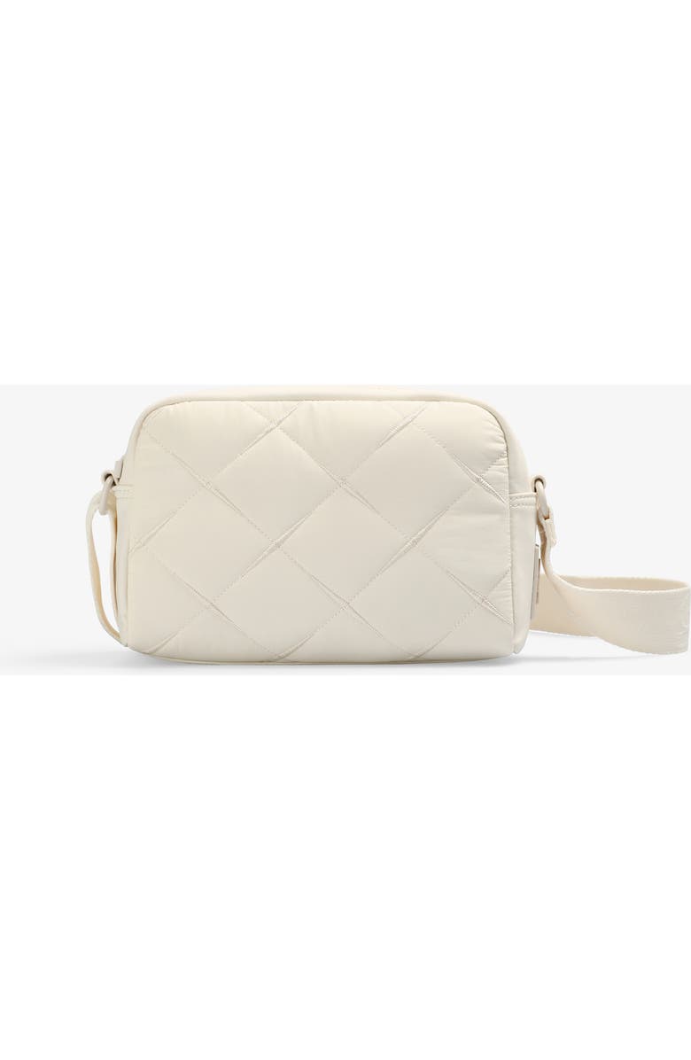 Scalpers Ny Quilted Fabric Bag, Alternate, color, Ecru