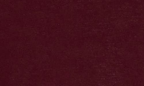 Madewell Long Sleeve Turtleneck Top In Burgundy