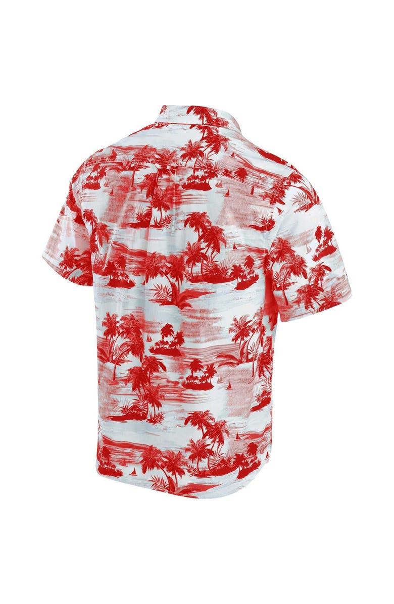 Tommy Bahama Men's Tommy Bahama Red Los Angeles Angels Tropical Horizons Button-Up Shirt, Alternate, color, 