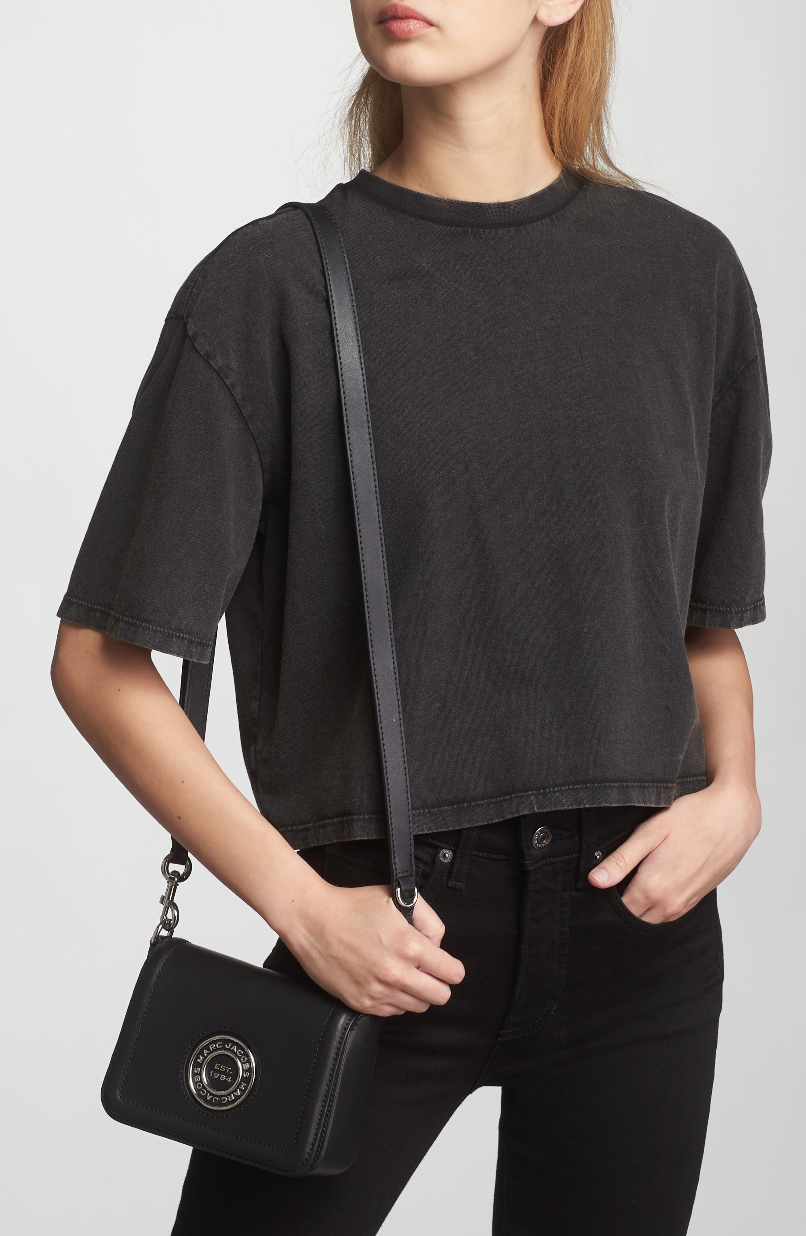 Marc Jacobs Small Messenger Crossbody Bag, Alternate, color, 