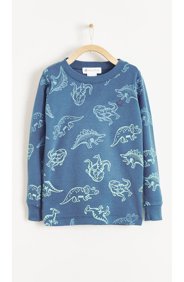 Babycottons Premium Peruvian Pima Cotton Rex Snug Two-Piece Pajamas For Toddler, Alternate, color, Navy