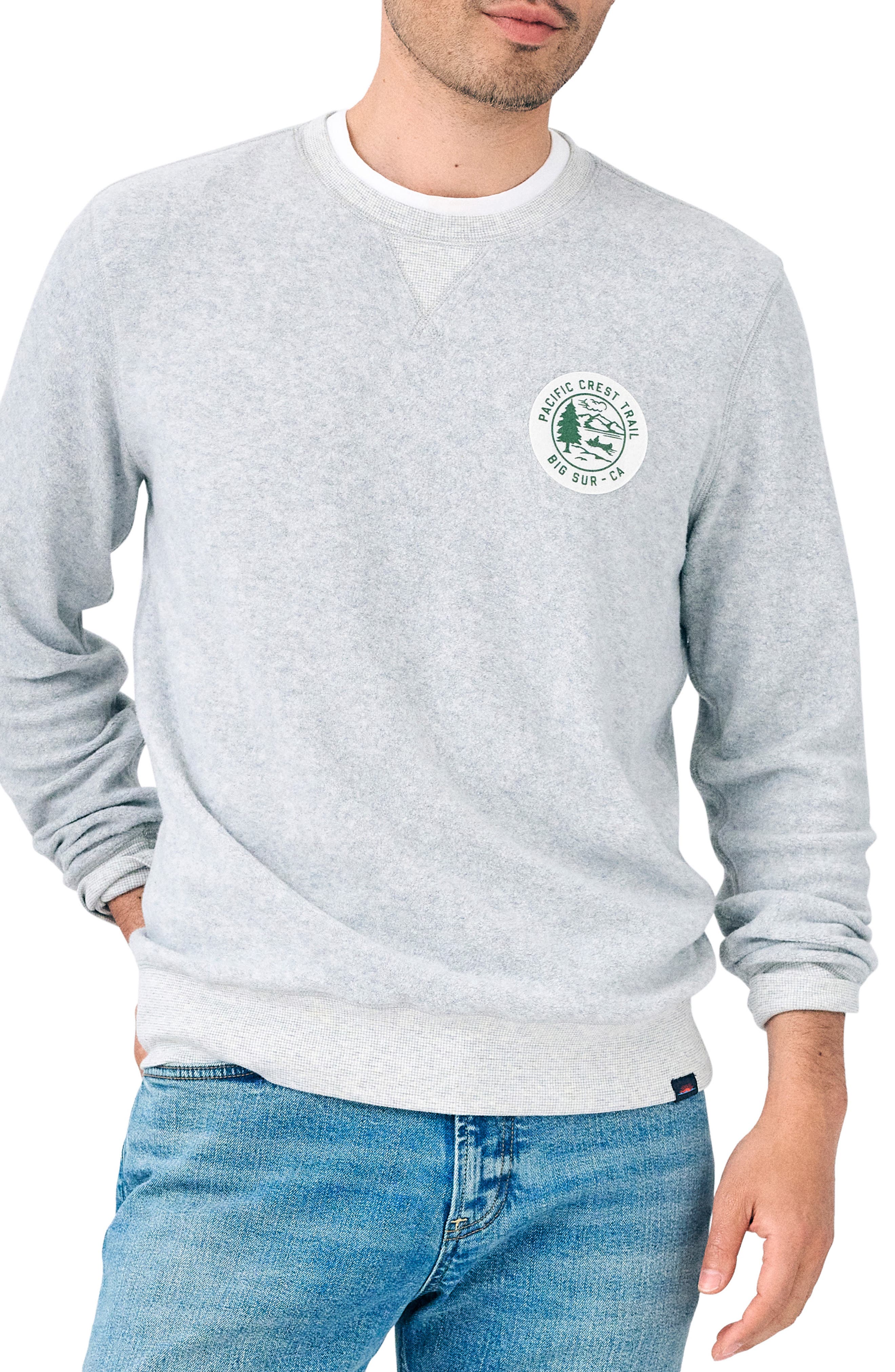 Faherty Pacific Crest Beach Fleece Pullover