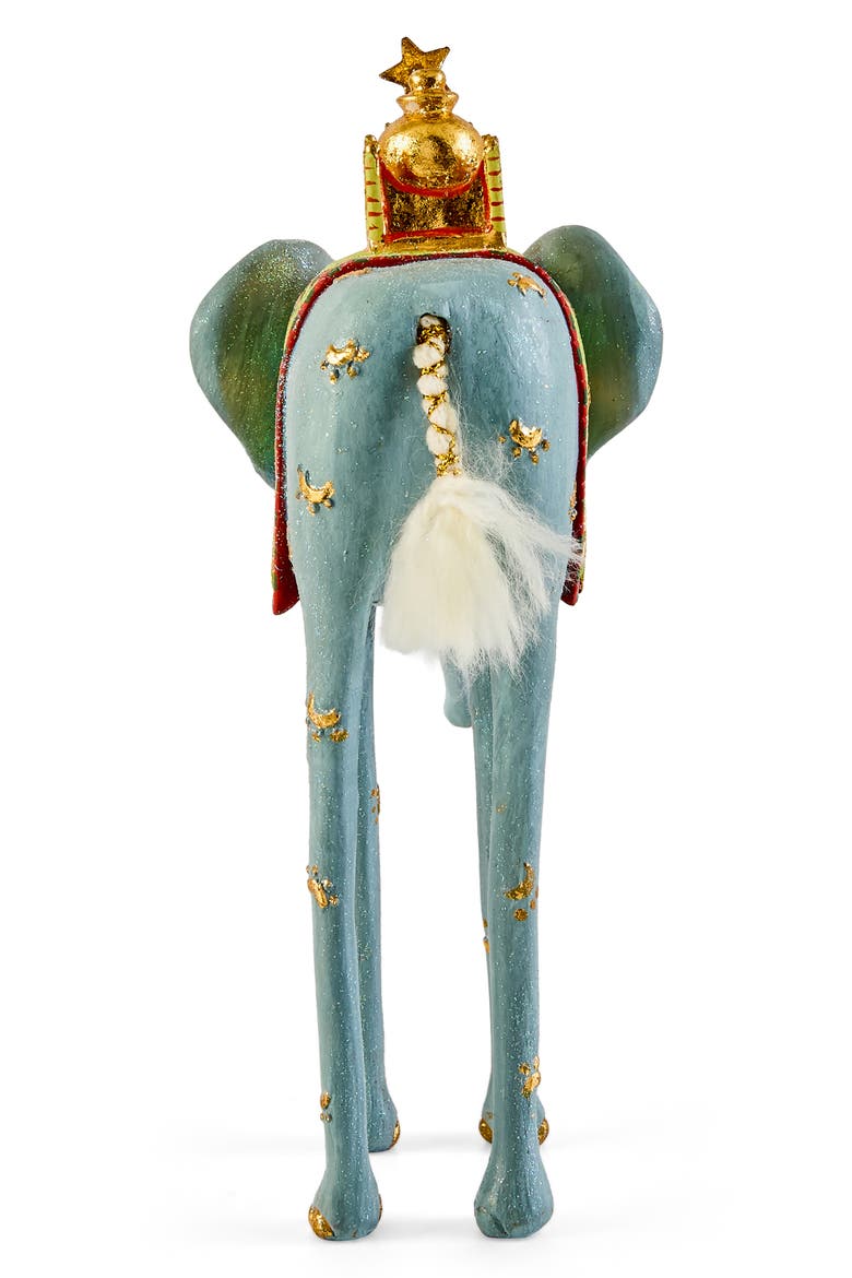 Patience Brewster Elephant Nativity Figurine, Alternate, color, BLUE
