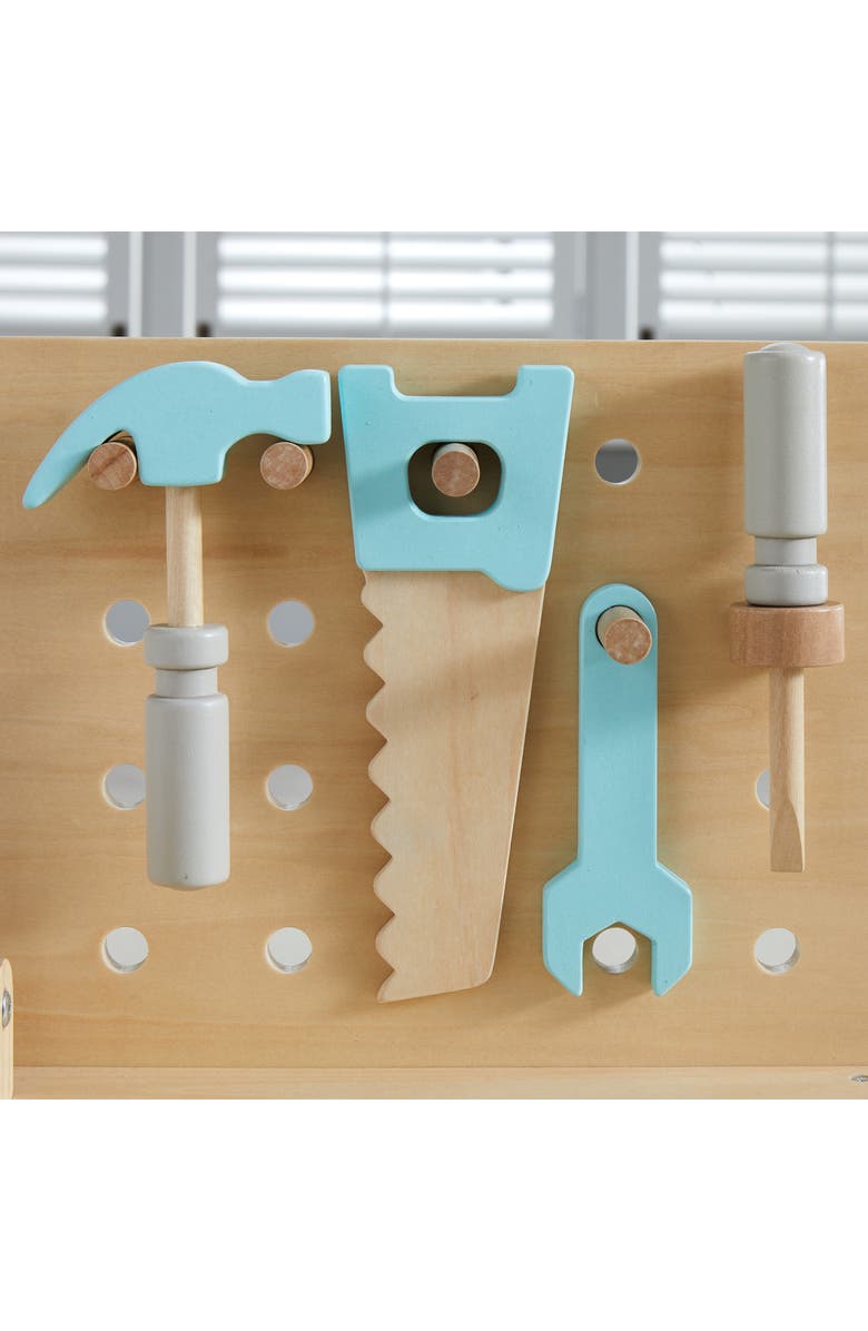 Wonder & Wise by Asweets Little Builder Workbench Playset, Alternate, color, Multi