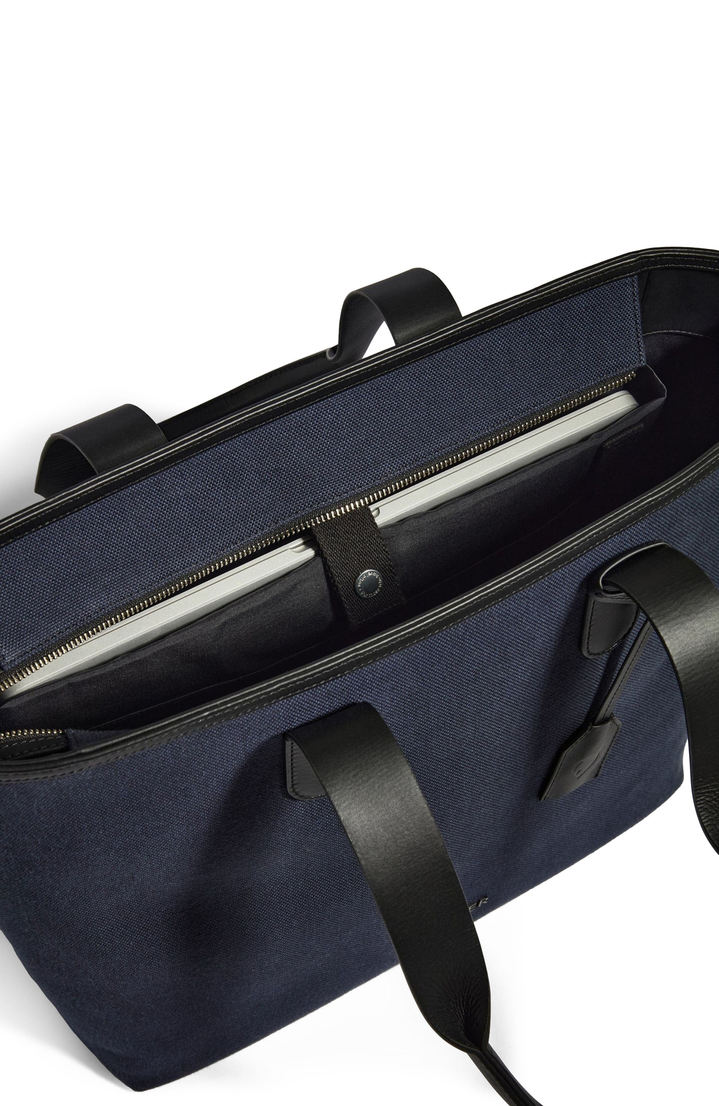 Heritage Tote Bag in Navy, Alternate, color, Navy