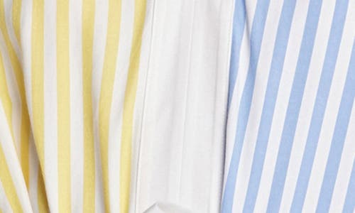 ENGLISH FACTORY ENGLISH FACTORY BLOUSON SLEEVE TIE WAIST MIDI SHIRTDRESS