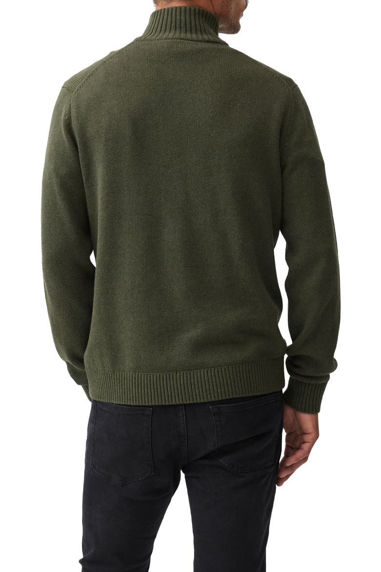 Merrick Bay Quarter Zip Sweater, Alternate, color, LODEN
