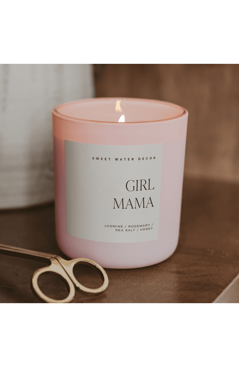 SWEET WATER DECOR Girl Mama 15 oz Soy Candle, Alternate, color, Girl Mama
