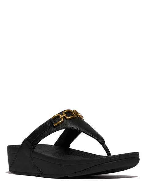 Lulu Square-Chain TP Sandal