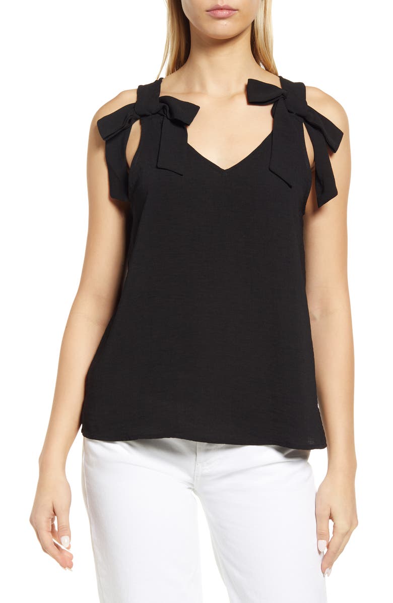 CeCe Bow Tie Tank, Main, color, 