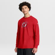 FANATICS Men's Fanatics Red New Jersey Devils Authentic Pro Property Of Practice Long Sleeve T-Shirt