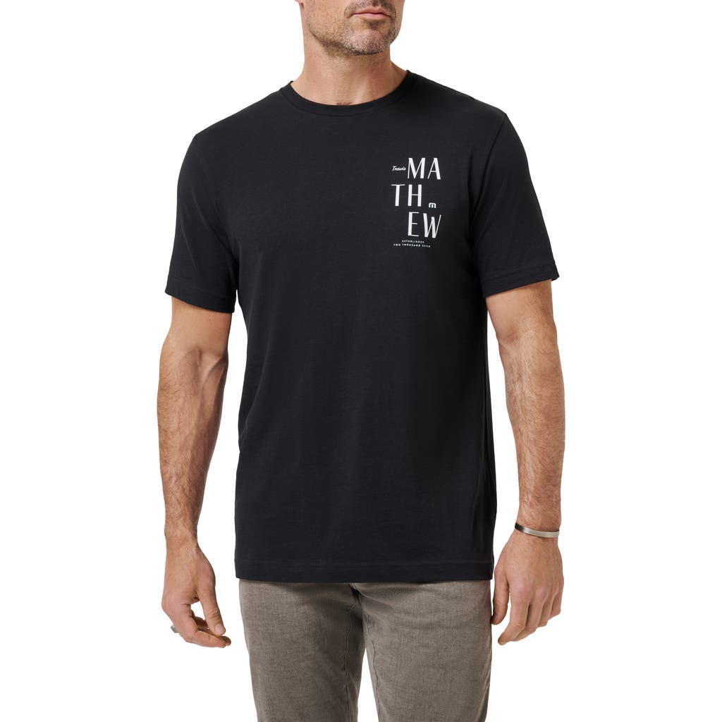 TravisMathew Art Scene Graphic T-Shirt in Black  product
