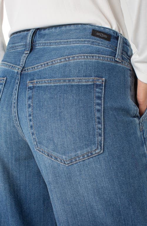 Liverpool Los Angeles High Waist Wide Leg Jeans In Blue