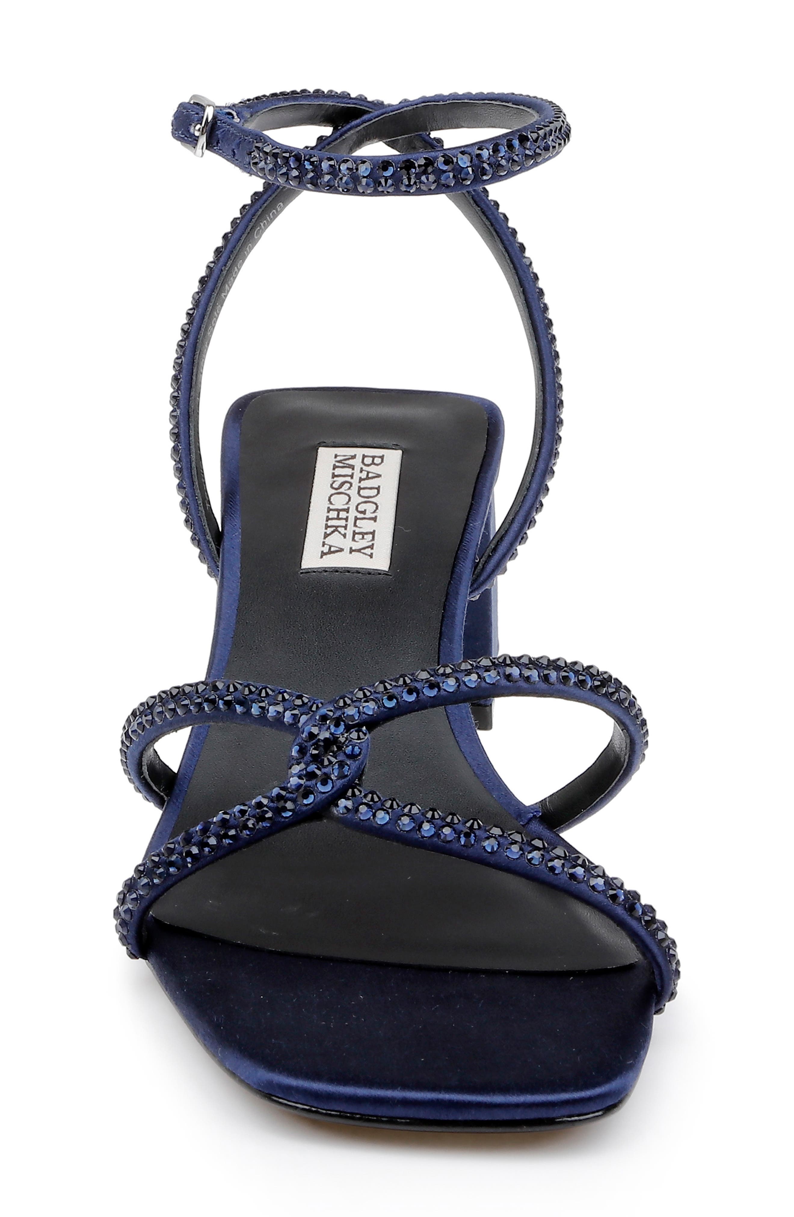 Brisa Ankle Strap Sandal, Alternate, color, MIDNGHT ST