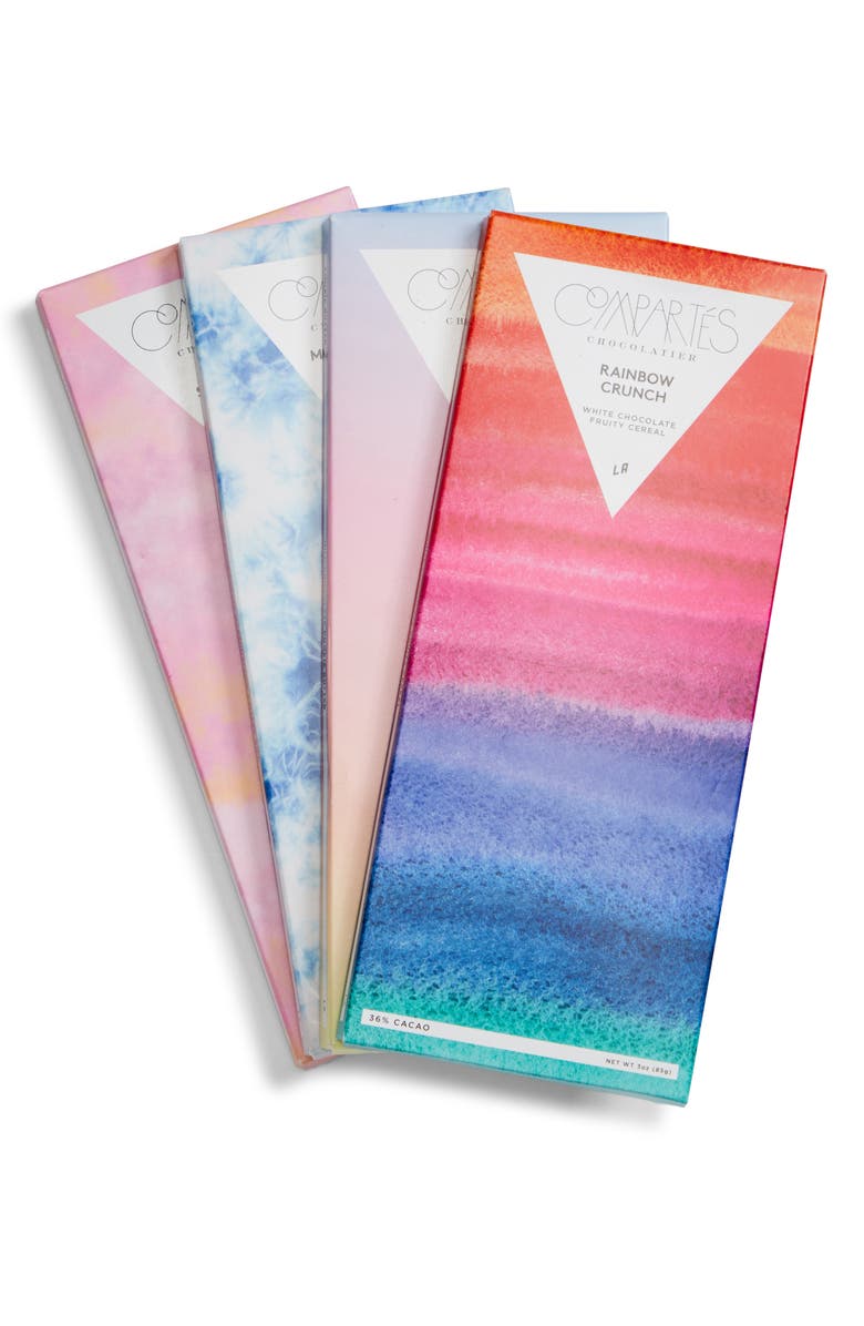 COMPARTES 4-Pack Chocolate Bars, Main, color, 