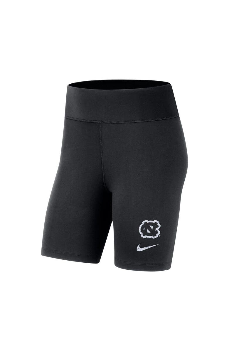 Nike Women's Nike Black North Carolina Tar Heels Performance Biker Shorts, Alternate, color,