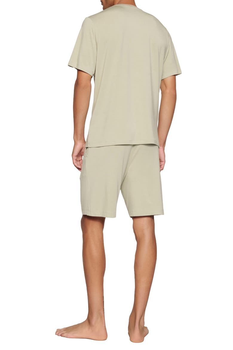 Henry Stretch Tencel® Modal Short Pajamas, Alternate, color, SANDSTONE