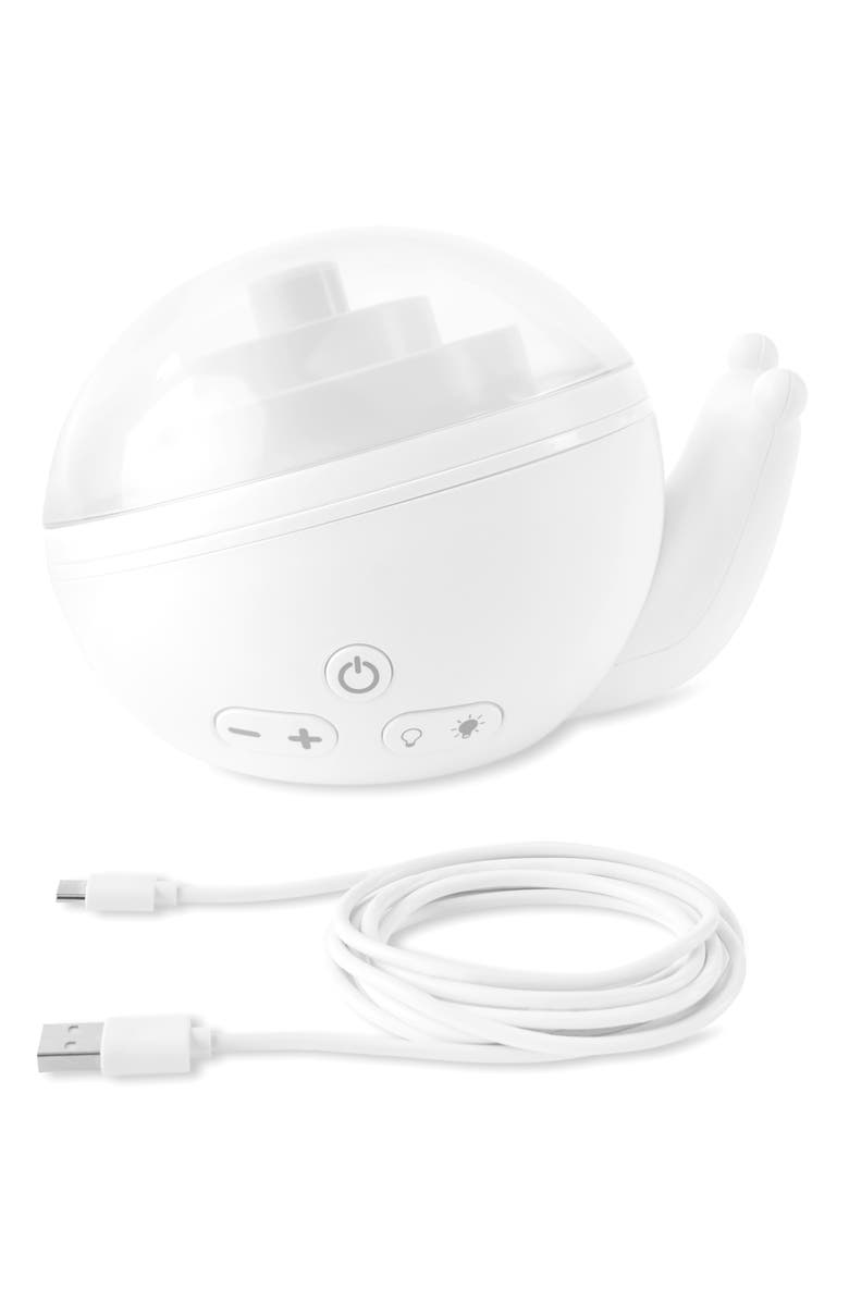 Skip Hop 3-in-1 Smart Snail Routine Machine, Alternate, color, White/ Multi