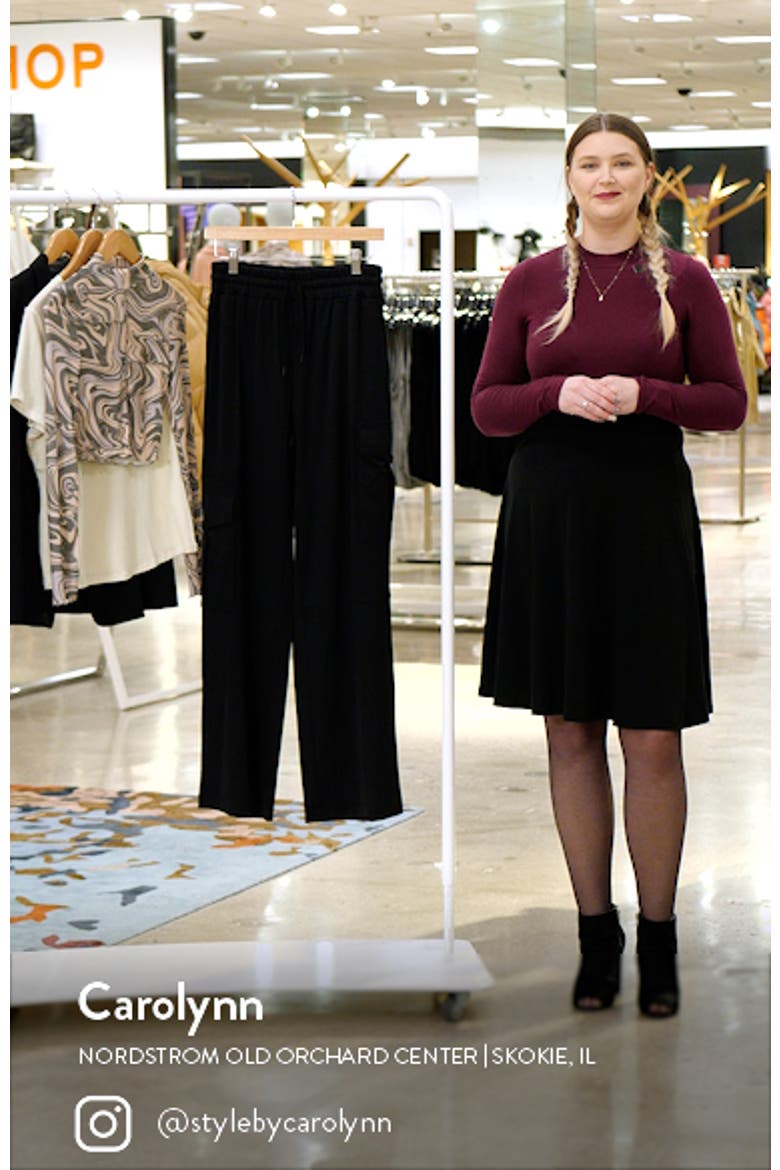 Carissa Drawstring Cotton Cargo Pants video